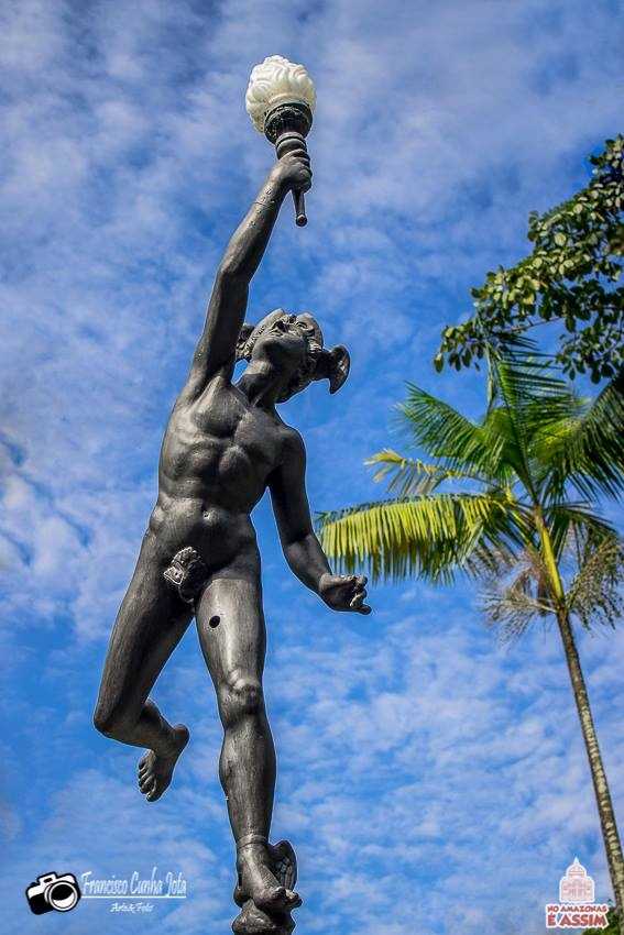 Estátua de Hermes em Manaus. Foto : Francisco Jota