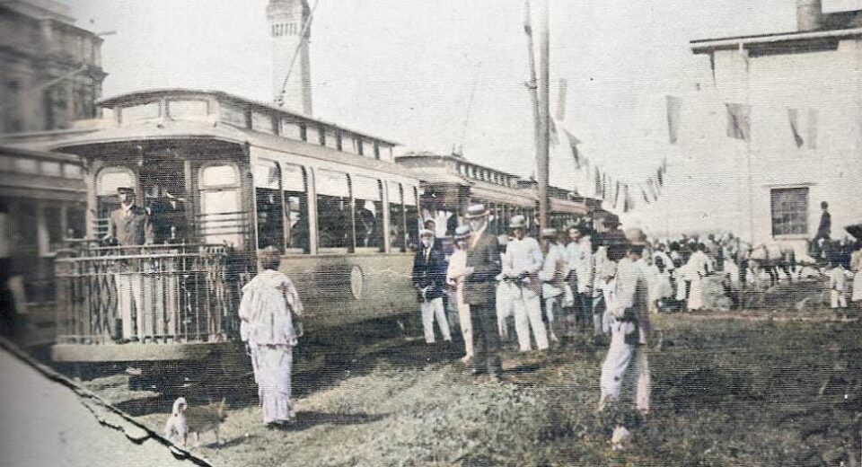 Saiba onde terminava a linha de Flores do bonde elétrico de Manaus em 1916