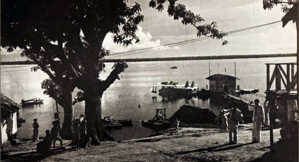 Hidroporto da Panair em Manaus / Foto : Divulgação