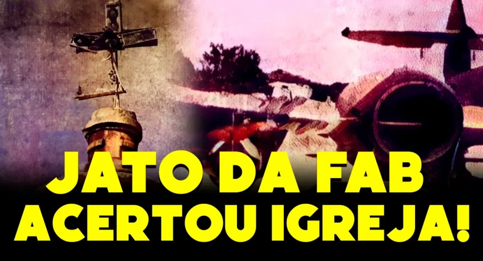 O dia em que um Jato da FAB acertou a Igreja dos Remédios em um voo insano no Centro de Manaus!